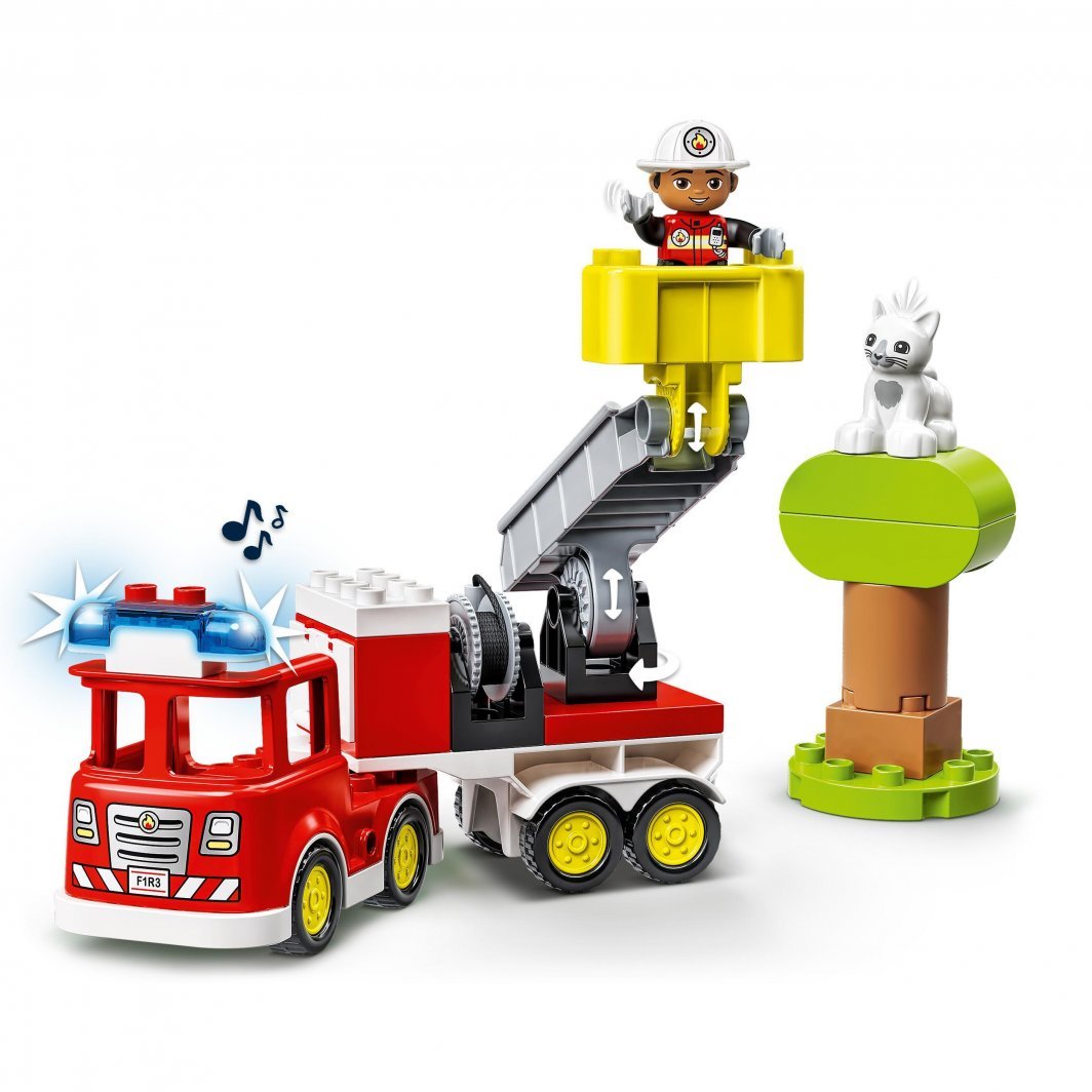 LEGO DUPLO 10969 Fire Truck, 21 pieces - Thumbnail 4