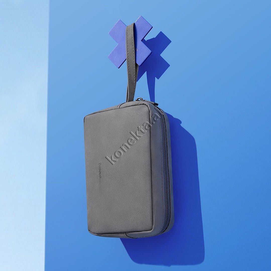 Baseus Multifunctional Handbag, Gray - Thumbnail 7