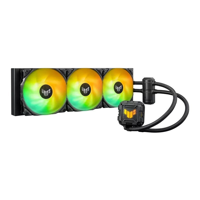 ASUS TUF GAMING LC II 360 ARGB Liquid Cooler, 12 cm, Black - Thumbnail 2