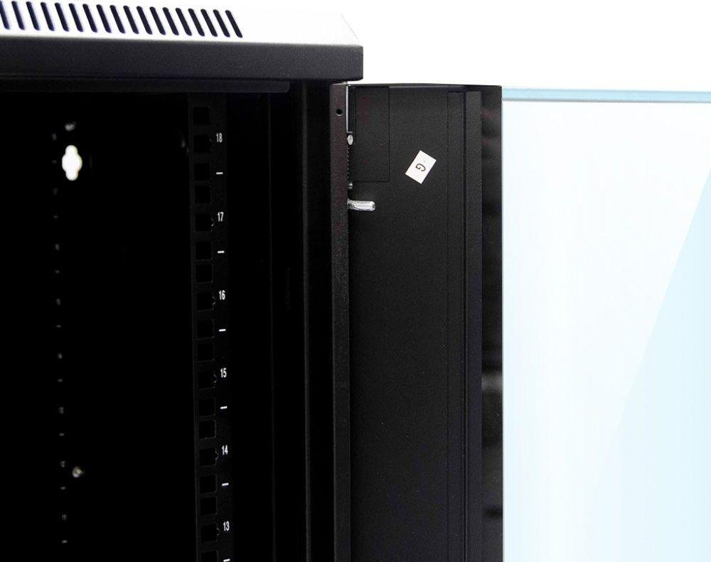NetRack 19" Server Cabinet, 600 x 600 mm, Black - Thumbnail 5