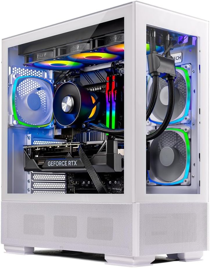 SKYTECH AZURE 2 Gaming Desktop, Core i7-12700F, 32 GB RAM, 1 TB SSD, NVIDIA RTX 4070 8GB - Image 1