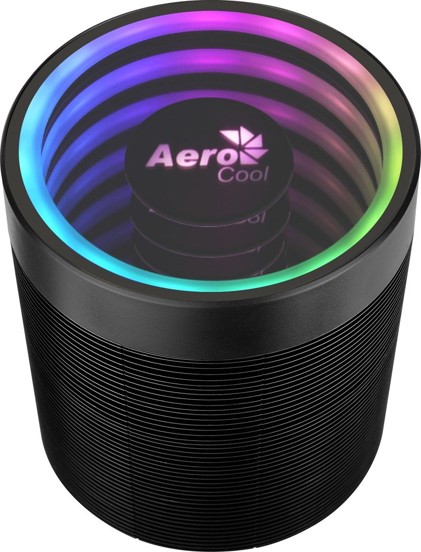 Aerocool Mirage 5 Processor Cooler, 6 cm, Black - Thumbnail 2