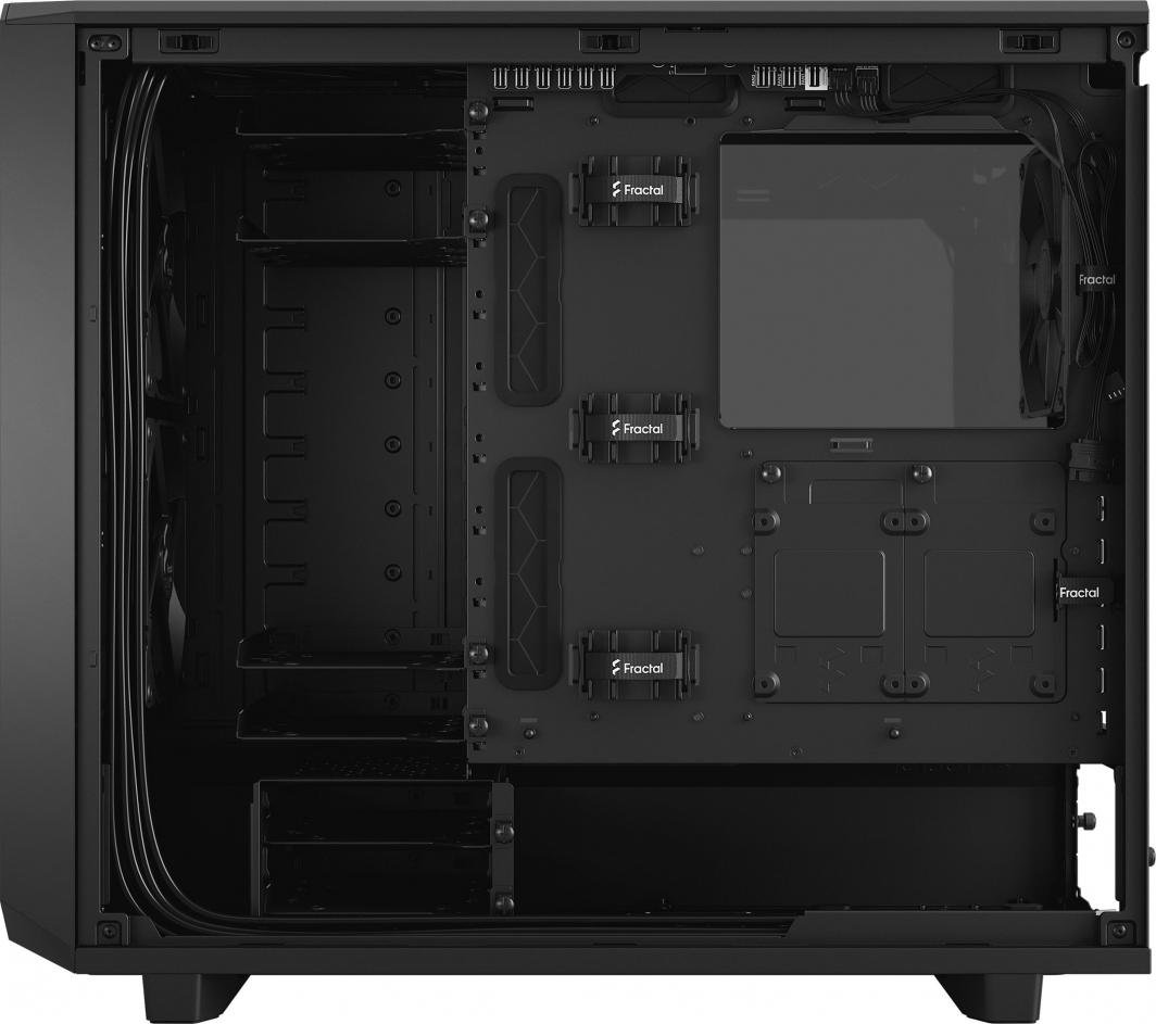 Fractal Design Meshify 2 TG Light Tint Case, Black, Midi Tower - Thumbnail 18