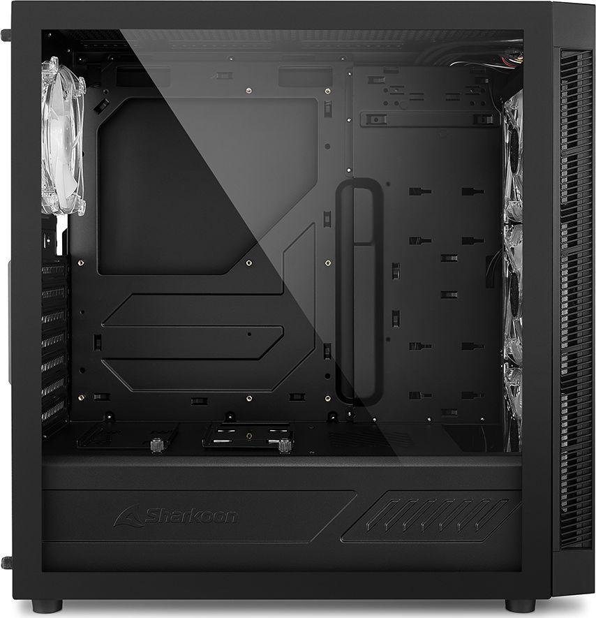 Sharkoon TG6M RGB Case, Midi Tower - Thumbnail 4