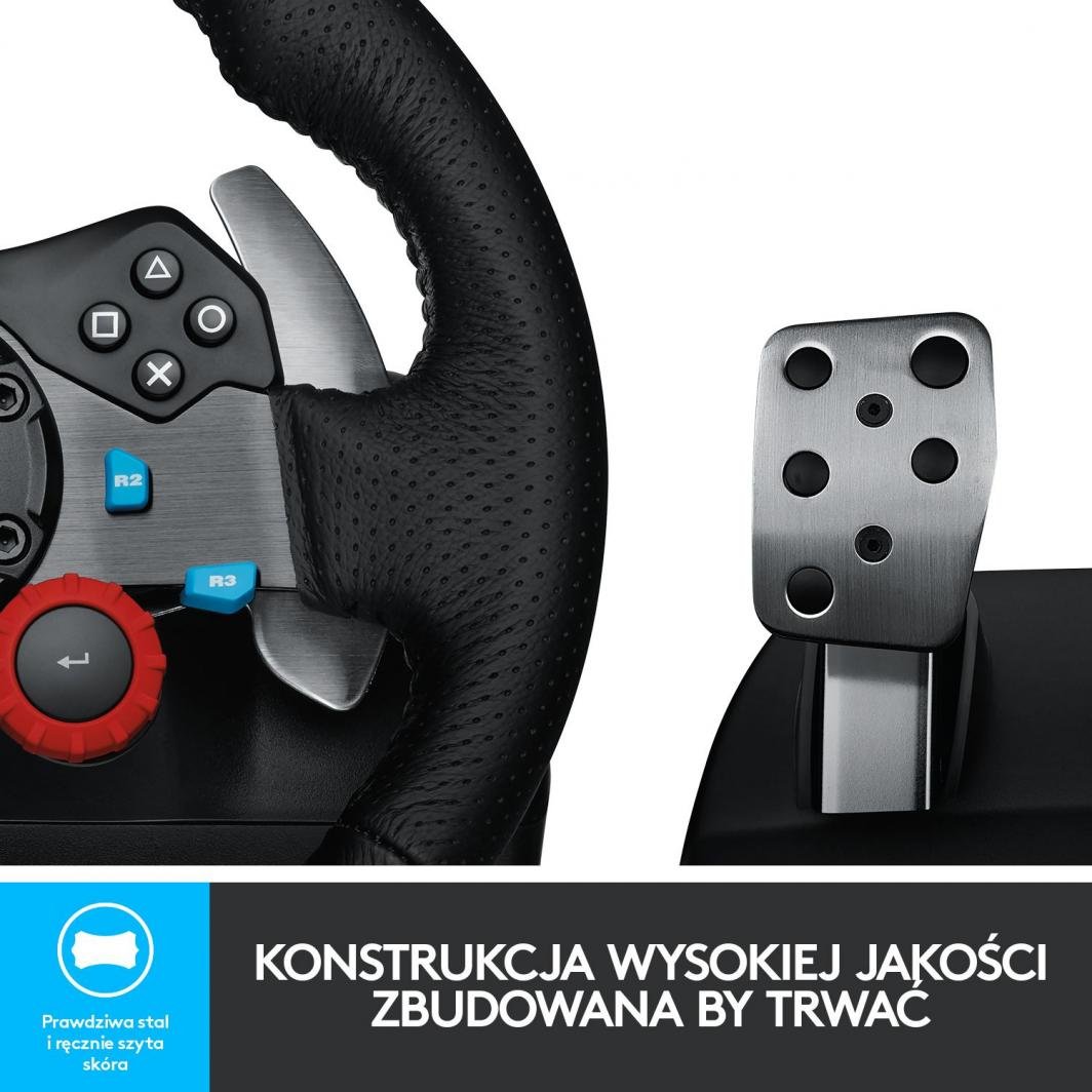 Logitech G29 Racing Wheel with Pedals Set - Thumbnail 5