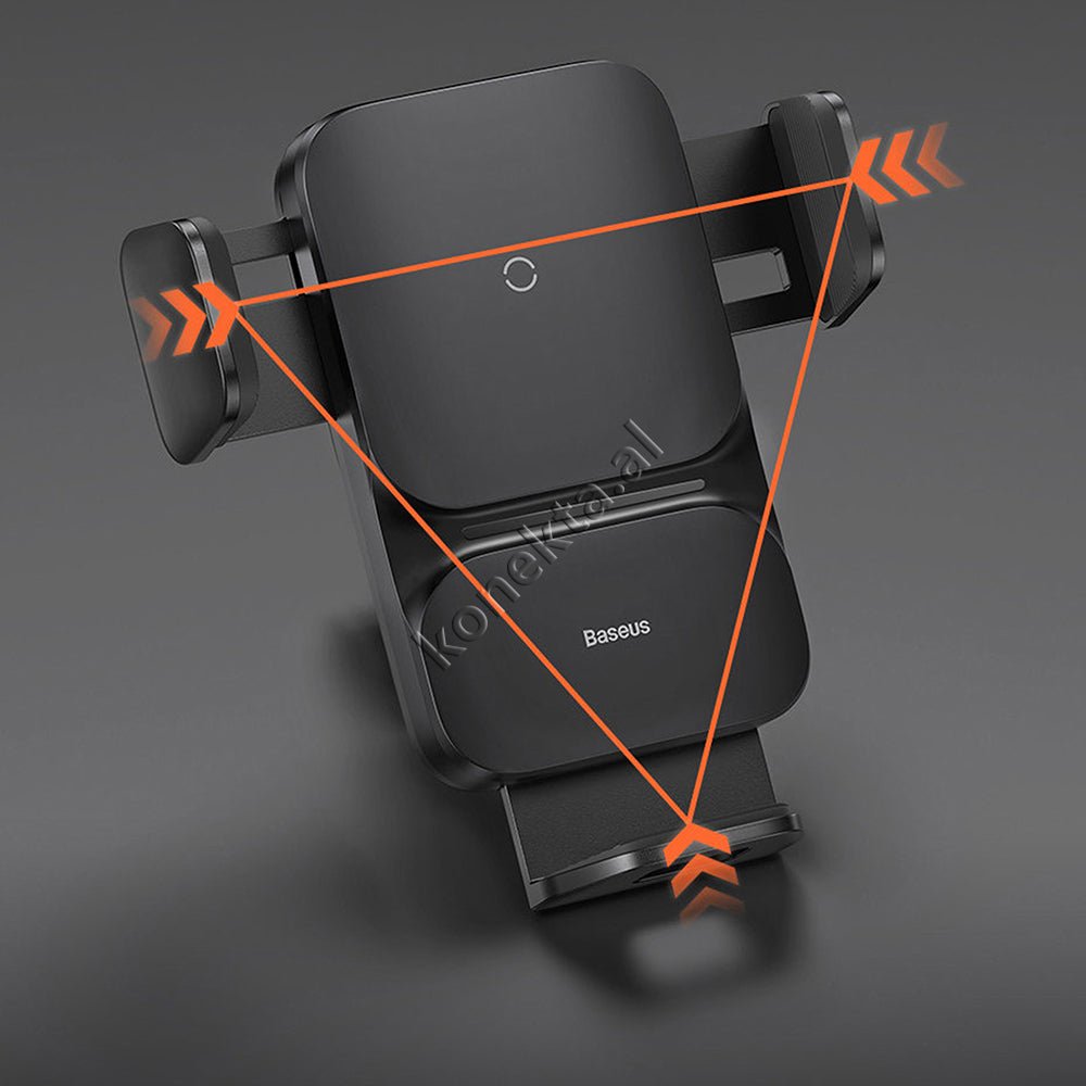 Baseus Mbajtese Celulari Per Makine Me Karikim Wireless, E Zeze - Thumbnail 16