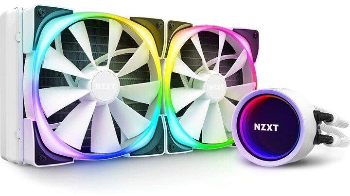 NZXT Kraken X63 RGB Cooler, White - Image 1