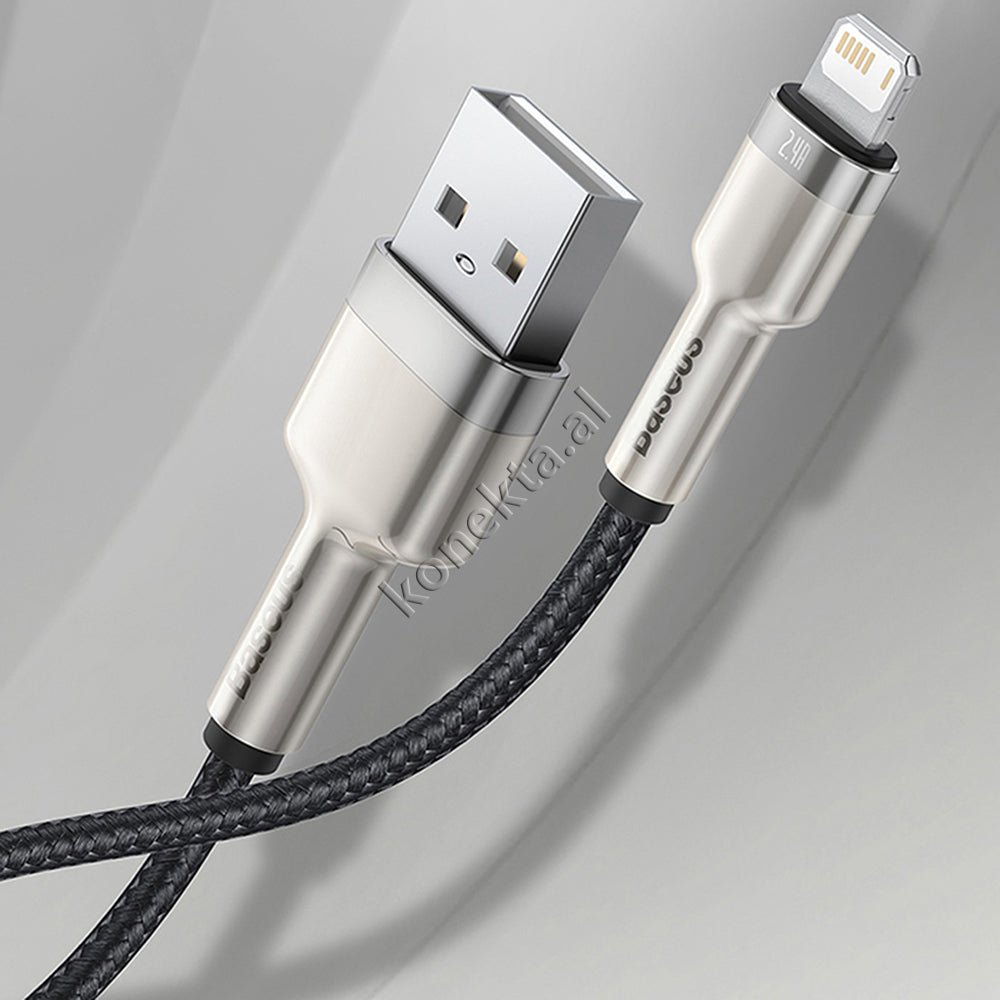 Baseus Cafule Lightning USB Cable, 1m - Thumbnail 11