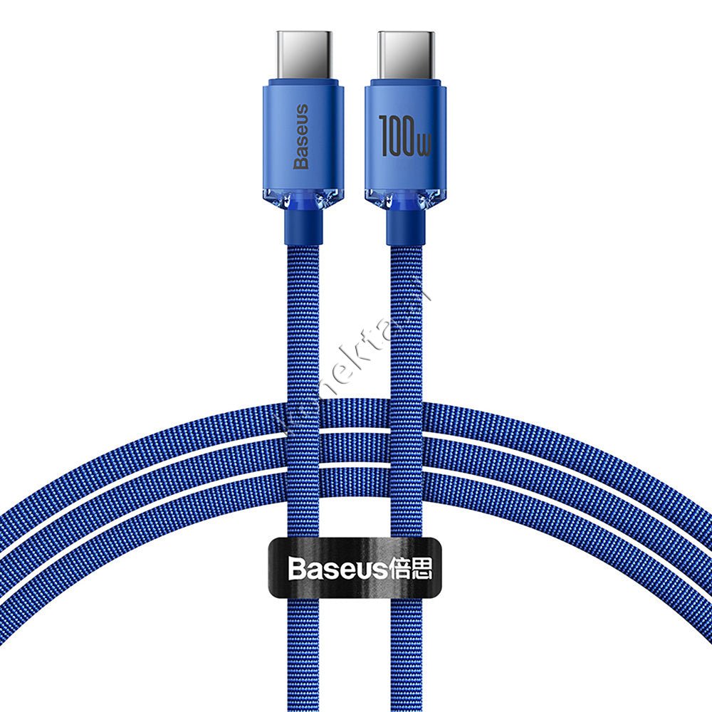 Baseus Type-C to Type-C Charging Cable, 100W, 1m - Image 1
