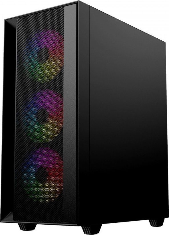 Gembird Fornax 4000 Case, ARGB, Midi Tower - Thumbnail 3