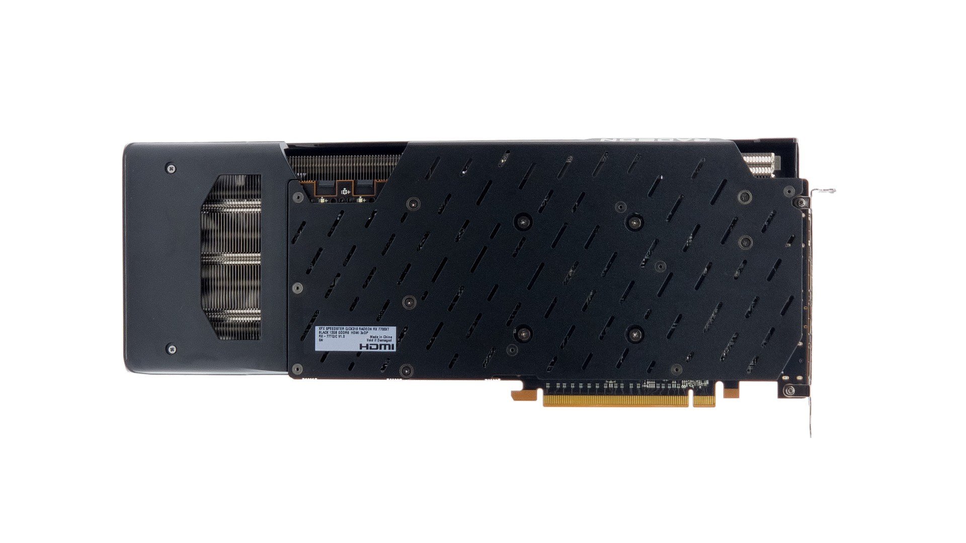 XFX Speedster QICK 319 Radeon RX 7700 XT Black Edition 12GB GDDR6 Graphics Card - Thumbnail 8