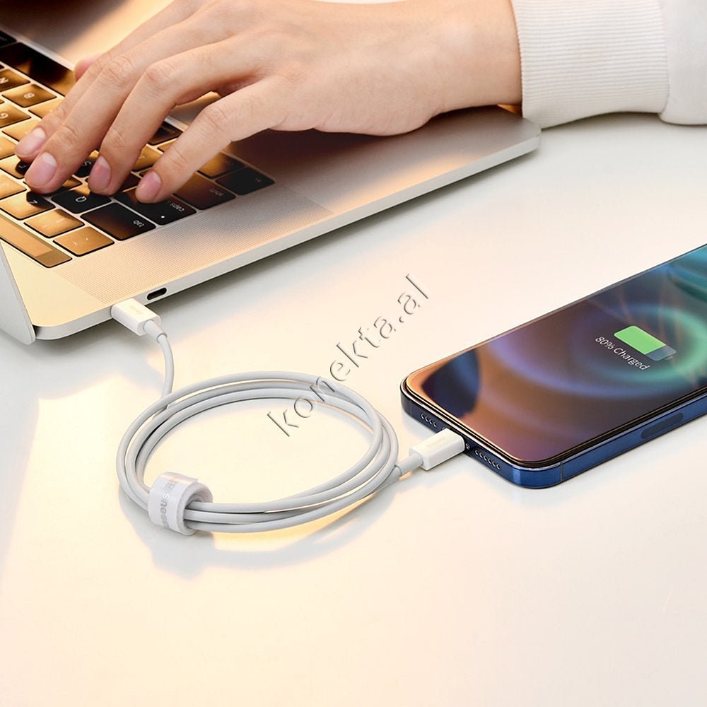 Baseus Type-C Ne Lightning Charging Cable, 20W, 1m - Thumbnail 7