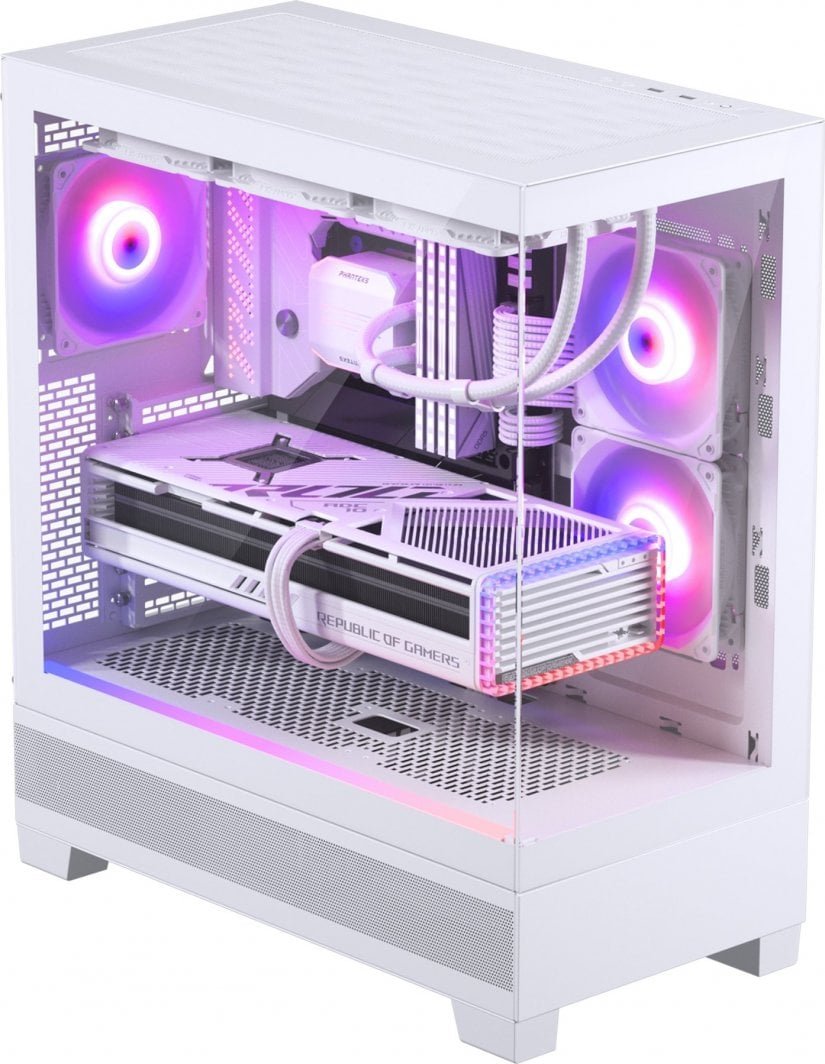 Phanteks XT View D-RGB Case, White, Midi Tower - Thumbnail 11