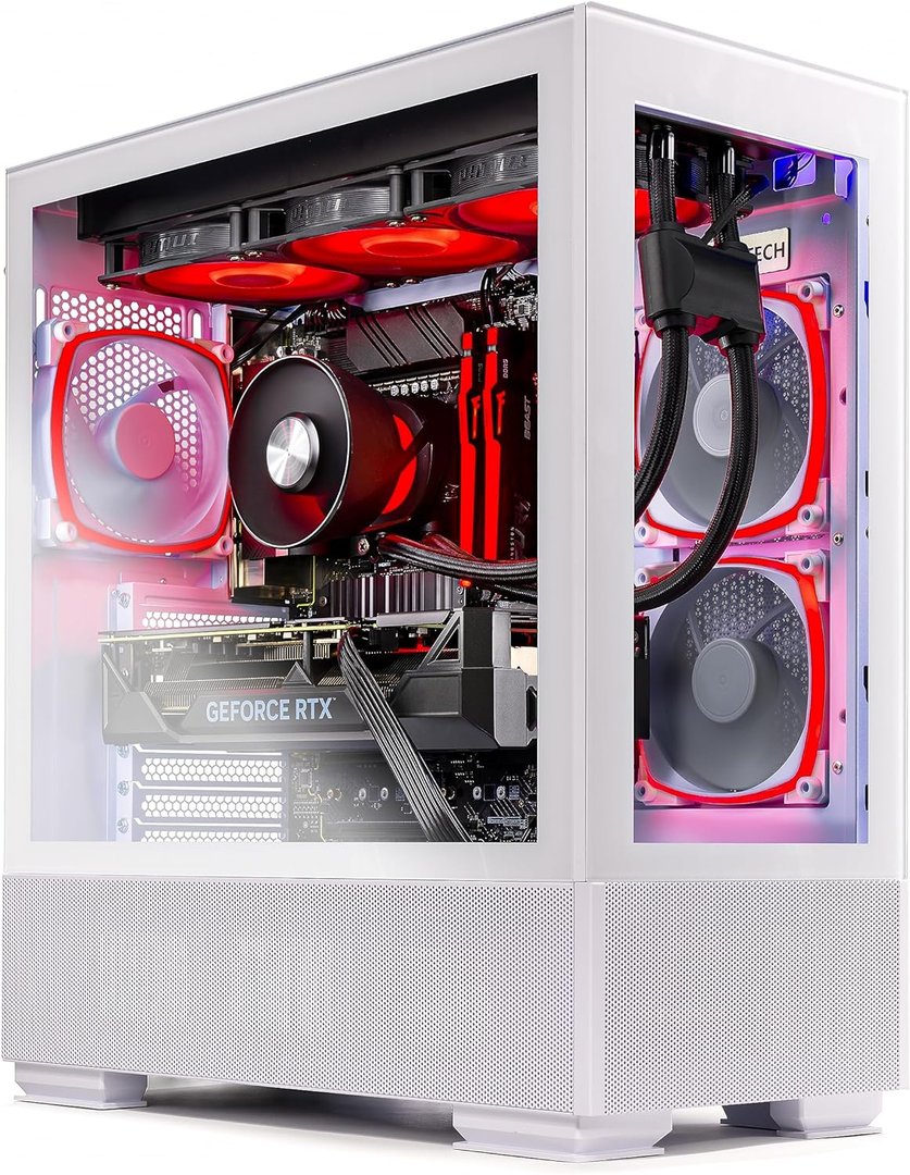 SKYTECH AZURE 2 Gaming Desktop, Core i7-12700F, 32 GB RAM, 1 TB SSD, NVIDIA RTX 4070 8GB - Thumbnail 3