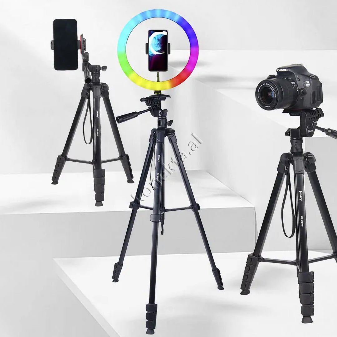 Jmary Trekëmbesh Tripod, 46cm-173cm, Alumin & ABS - Thumbnail 2
