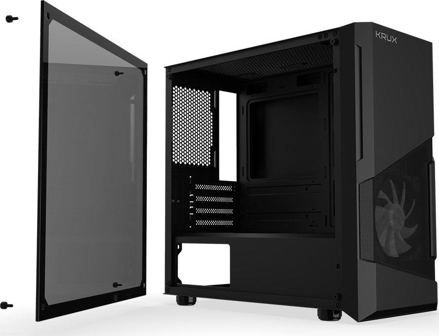 Krux Cosmo RGB Case, Mini Tower - Thumbnail 5