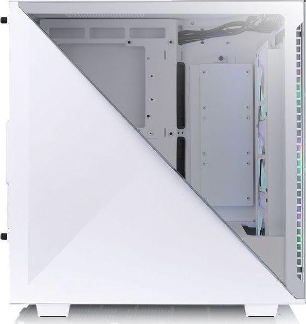 Thermaltake Divider 300 TG Snow Case, ARGB, Midi Tower - Thumbnail 3