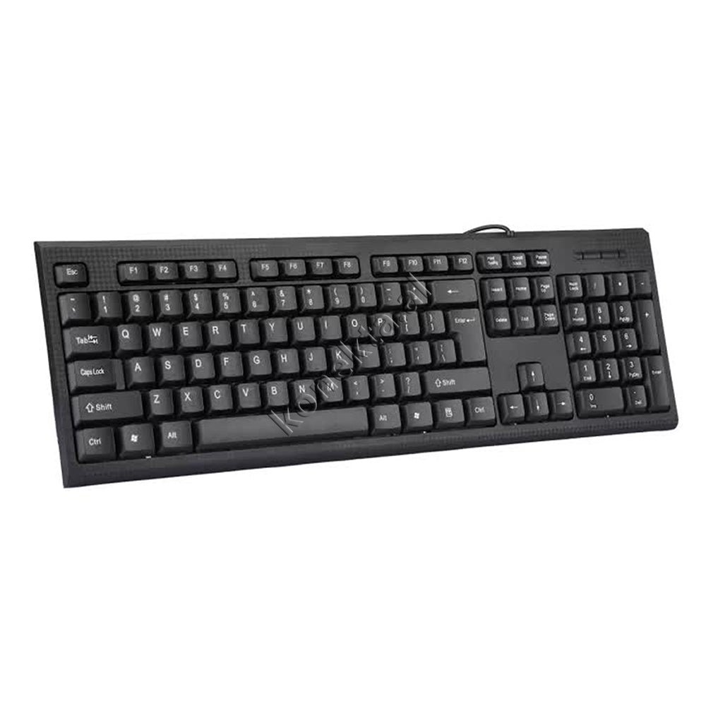 tjetertjeter Tastiere dhe Maus Set, Standard, Kabell USB - Thumbnail 3