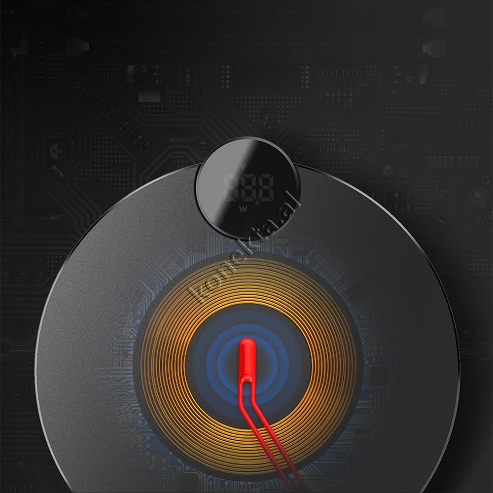 Baseus Wireless Charger with Digital LED Indicator - Thumbnail 17