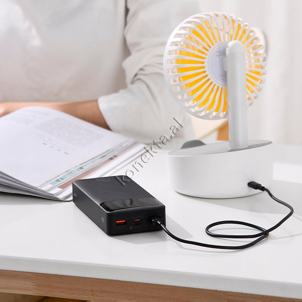 Baseus 20000mAh External Battery, 15W & 20W, 3 Ports, Black - Thumbnail 12