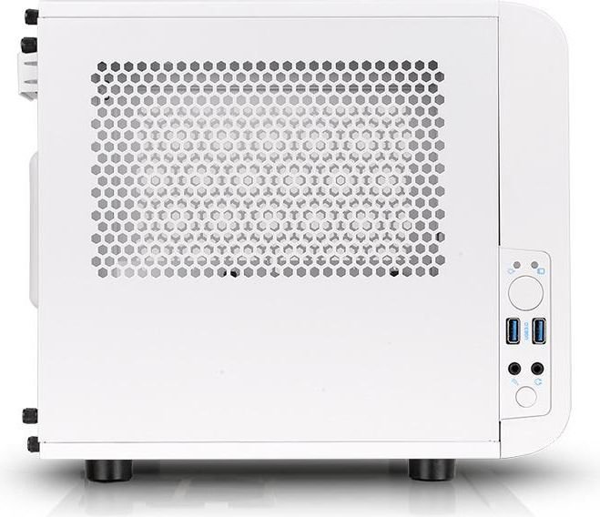 Thermaltake Core V1 Snow Edition Case, Mini Tower - Thumbnail 8