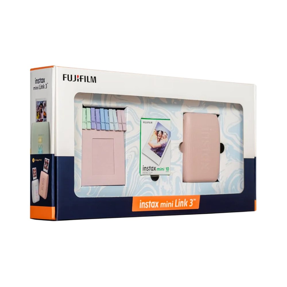 Fujifilm Instax Mini Link 3 Printer, Rose Pink - Thumbnail 6