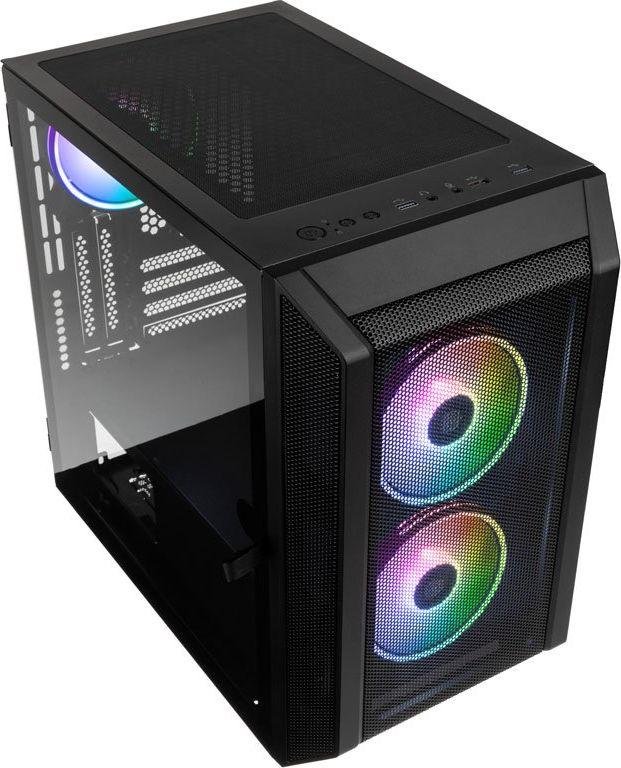 Kolink Citadel Mesh RGB Case, Micro Tower - Thumbnail 2