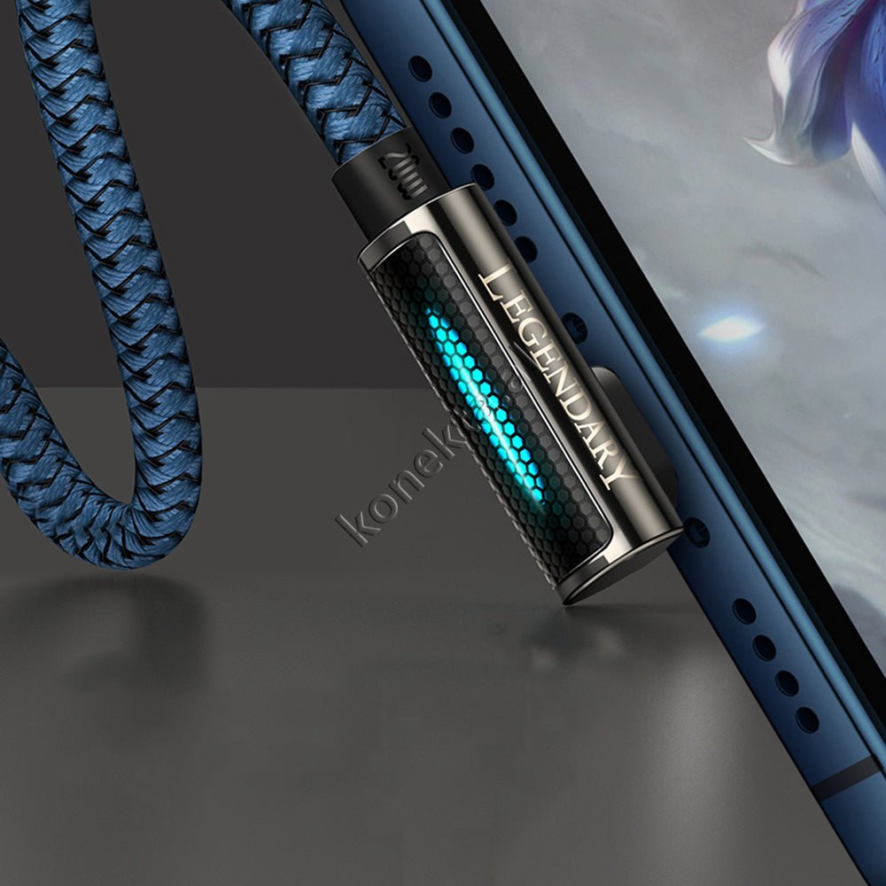 Baseus Type-C to Lightning Cable, Blue, 1m, 20W - Thumbnail 4