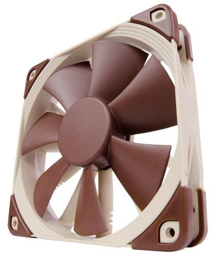 Noctua NF-F12 PWM Cooler, 120 mm, Brown - White - Image 1