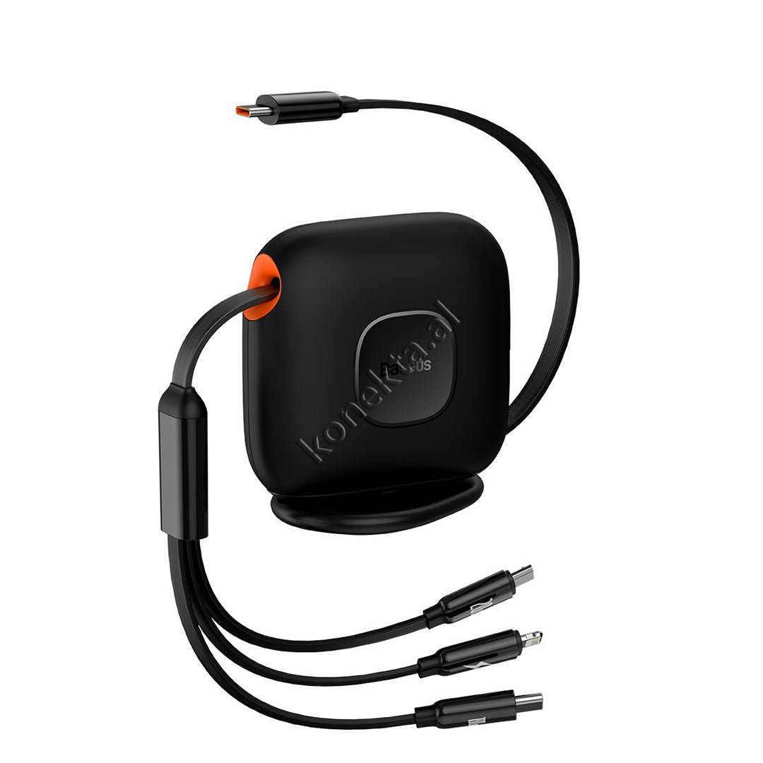 Baseus 3 in 1 Charging Cable Type-C / Lightning / Micro 100W, 1.7m - Image 1