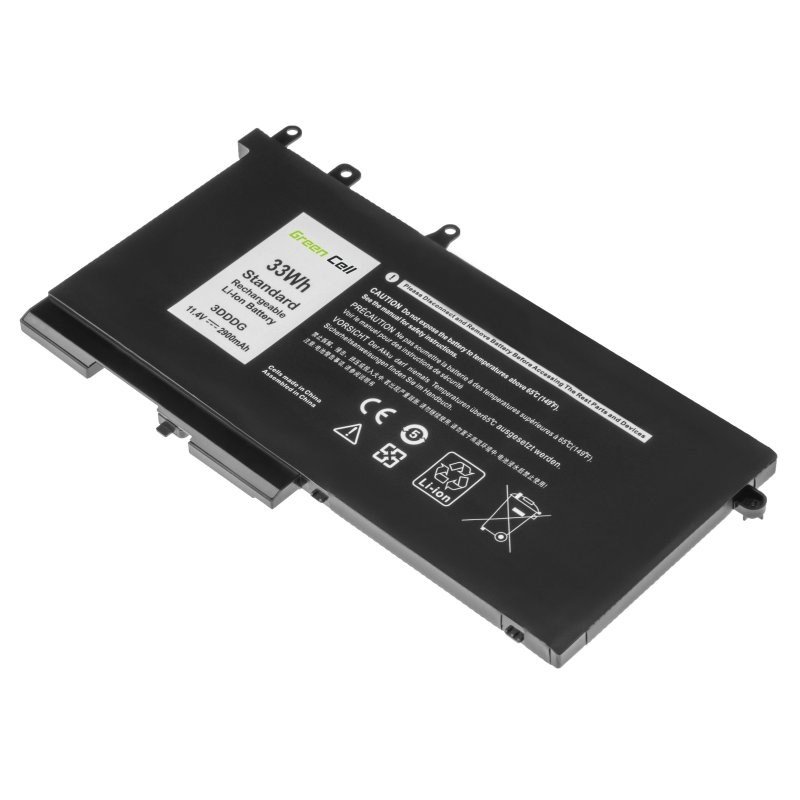 Dell Green Cell 3DDDG Battery, Latitude 5280, 5290, 5480, 5490, 5495, 5580, 5590 - Thumbnail 3