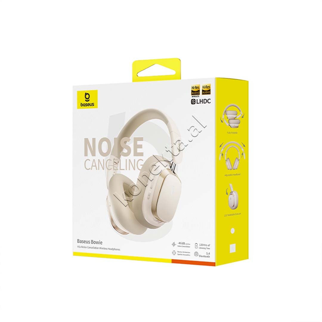 Baseus Bluetooth Headphones, Black, White - Thumbnail 13