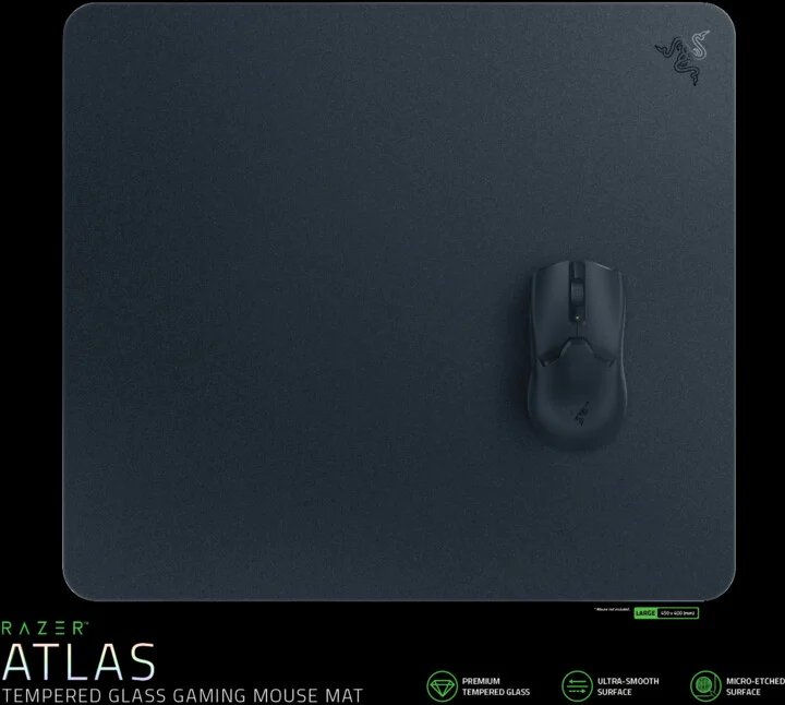 Razer Atlas Mauspad, Black - Thumbnail 8
