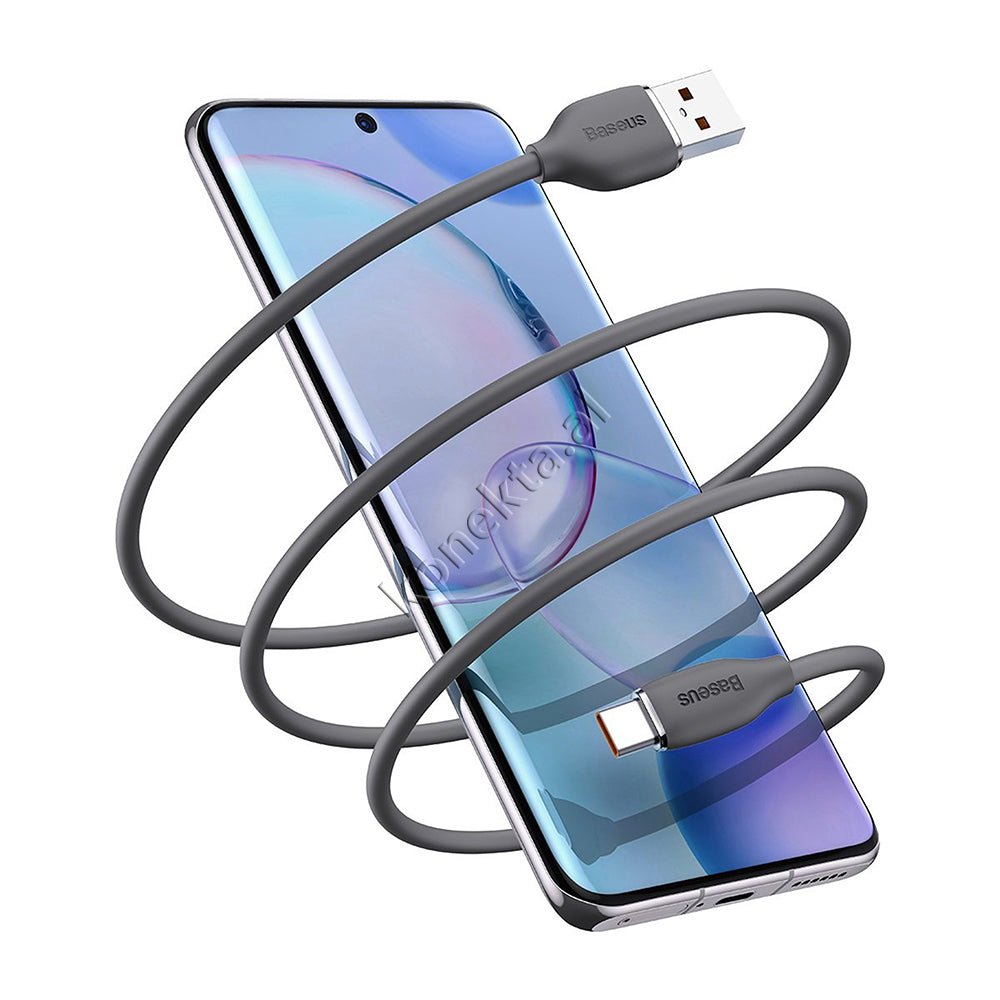 Baseus USB Type-C Charging Cable, 100W, 1.2m - Thumbnail 5