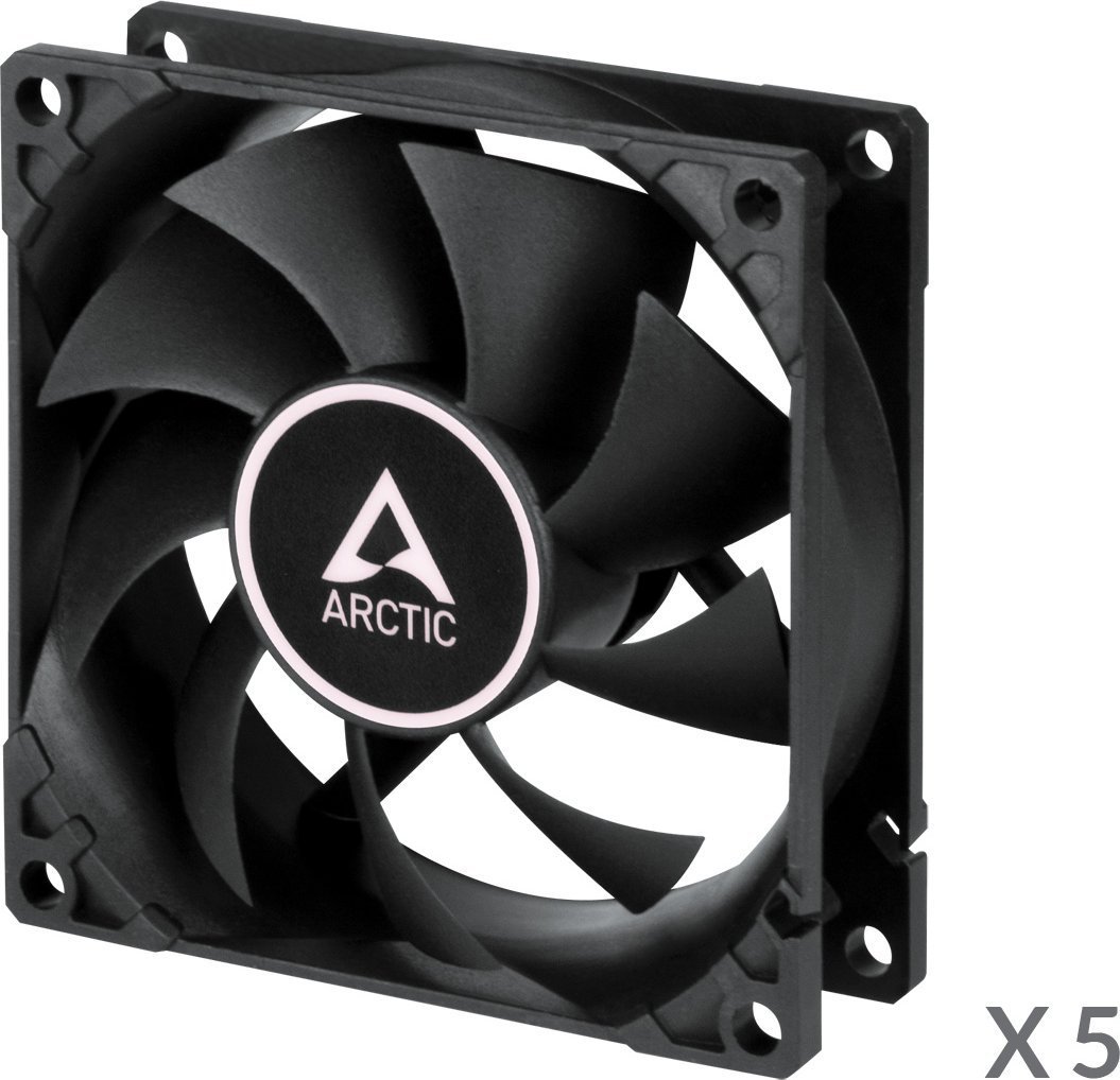 Arctic F8 PWM PST Fan, 5-pack - Thumbnail 2