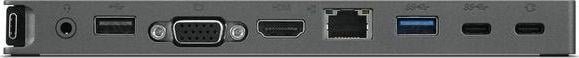 Lenovo USB-C Mini Dock (40AU0065DK), 45W, USB-C, Black - Thumbnail 3