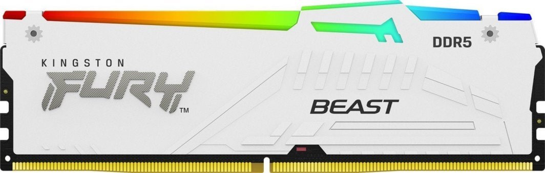 Kingston Fury Beast DDR5 Memory, 16 GB, 5600 MHz, CL36, RGB - Image 1