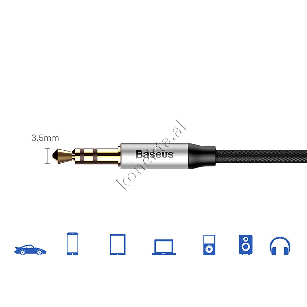 Baseus Yiven Aux Cable, 3.5mm, 1m - Thumbnail 12