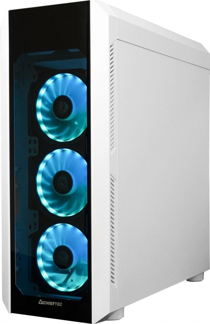 Chieftec Scorpion 3 ARGB Case, White GL-03W-OP, Midi Tower - Thumbnail 5