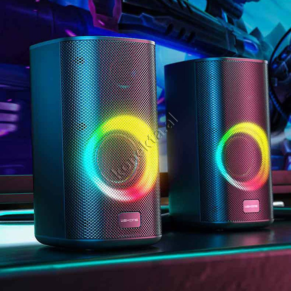 REMAX WK Bluetooth Speaker with RGB Light - Thumbnail 8
