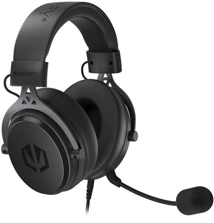 Endorfy Viro Headphones, Black - Thumbnail 2