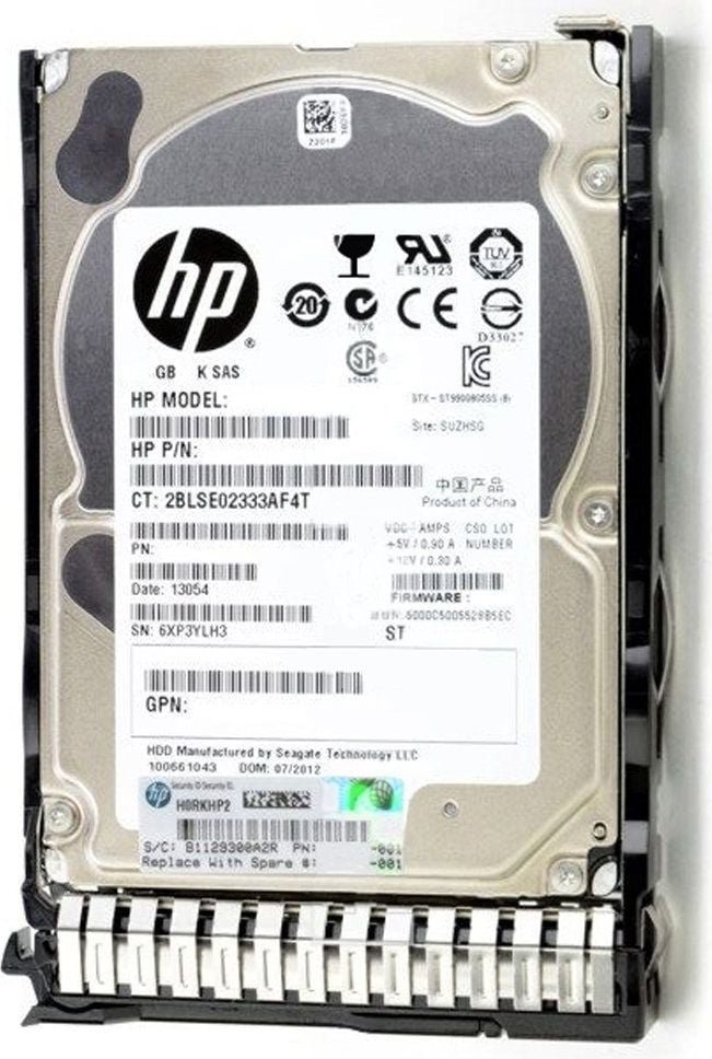HP 600GB Server Disk, 2.5", SAS-1 (3Gb/s), 10,000RPM - Image 1