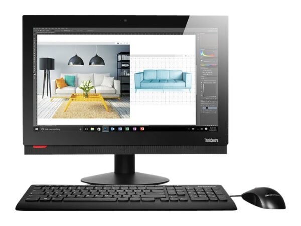 Lenovo Thinkcentre M810Z AIO, 21.5 Inch, 8GB RAM, 256GB SSD, Used - Image 1