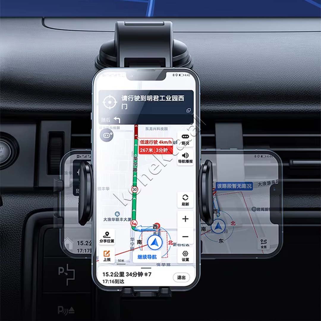 Remax Multifunksionale Phone Holder, Vacuum - Thumbnail 5