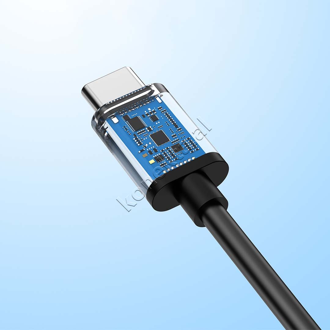 Choetech Type-C Charging Cable, 1m, Black - Thumbnail 3