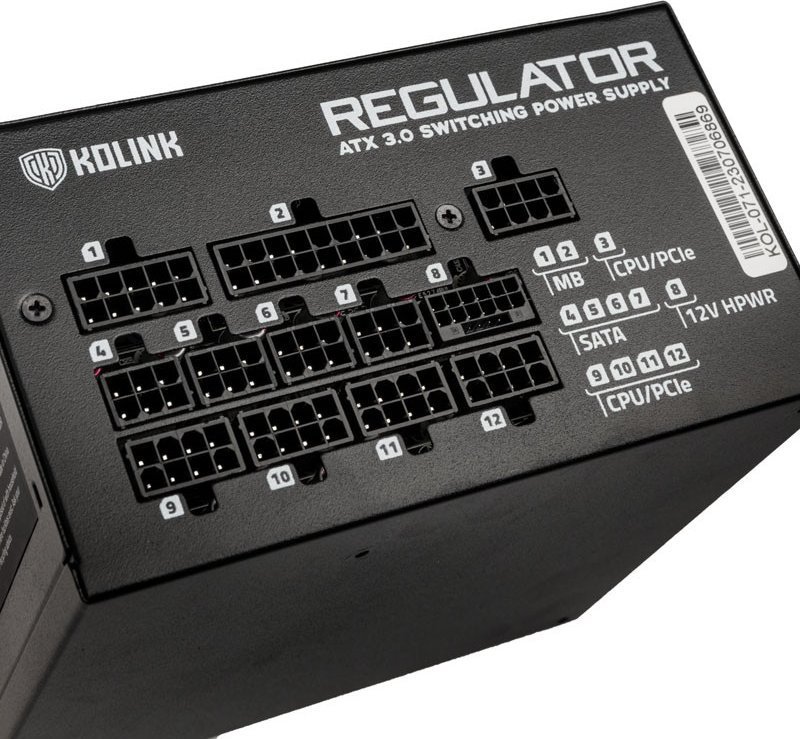 Kolink Regulator KL-R1200FG Power Supply, 1200W, ATX 3.0 - Thumbnail 6