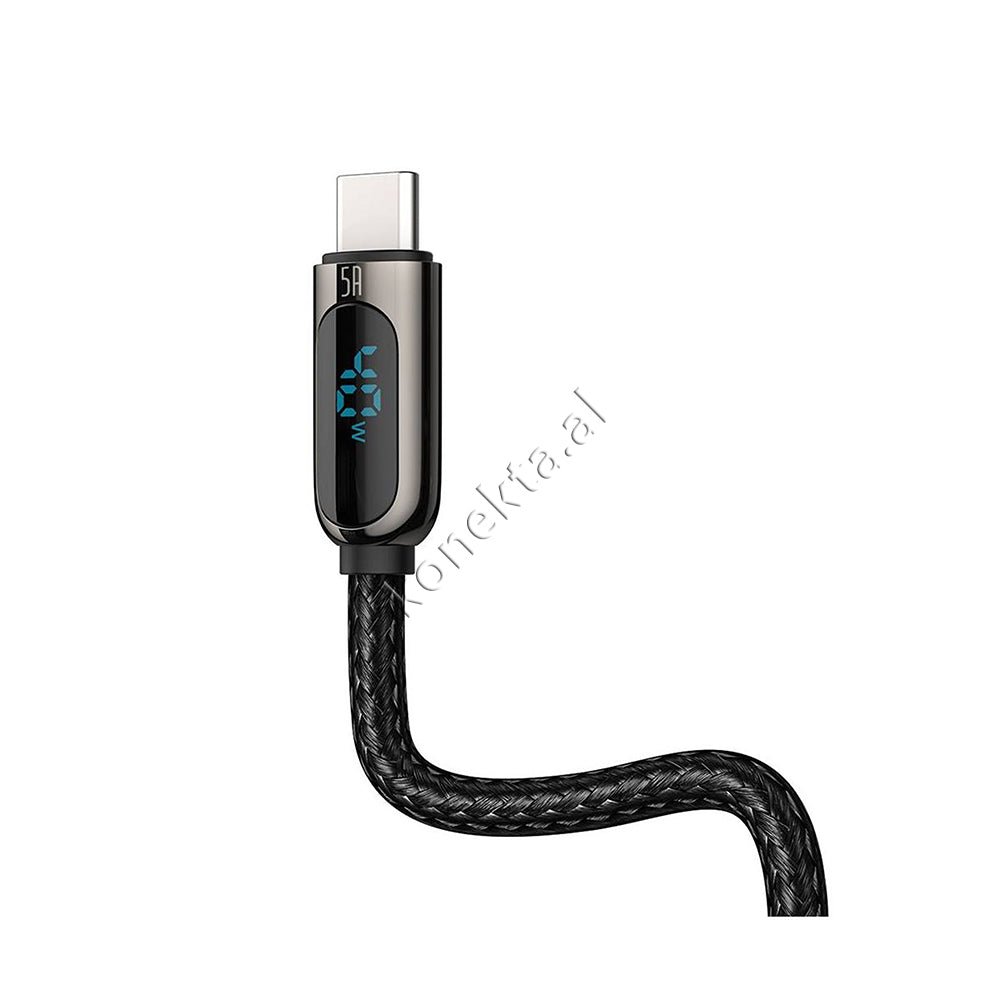 Baseus Fast Charge 5A Cable, 1m, Black - Thumbnail 11