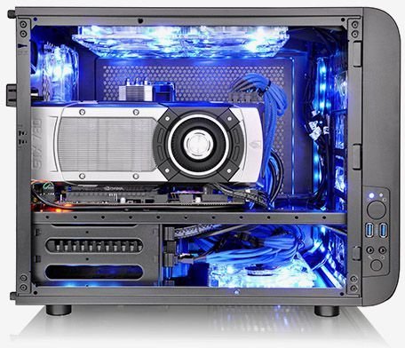 Thermaltake Core V21 Case, Cube Tower - Thumbnail 9