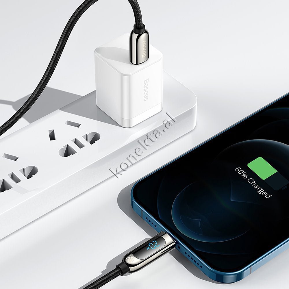 Baseus Type-C to Lightning Charging Cable, 20W, 1m - Thumbnail 9