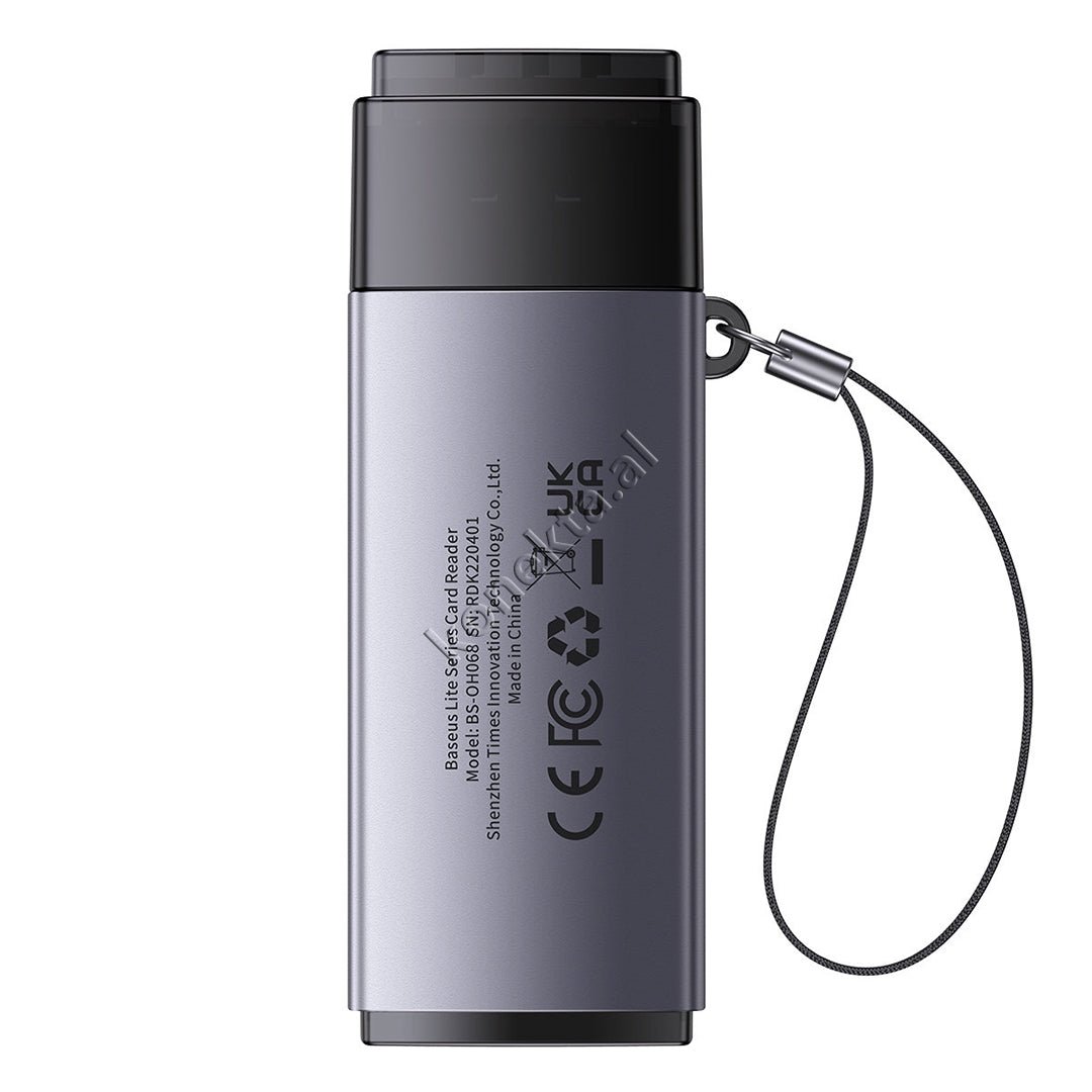 Baseus USB Adapter, Gray - Thumbnail 9